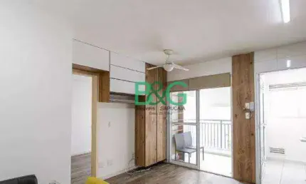 Apartamento com 1 dormitório à venda, 40 m² por R$ 344.000 - Brás - São Paulo/SP