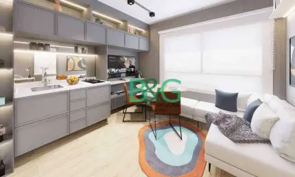 Apartamento Garden à venda, 35 m² por R$ 501.415,20 - Pinheiros - São Paulo/SP