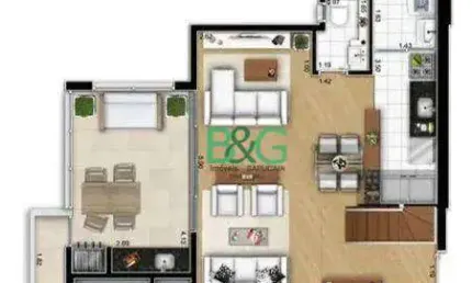 Apartamento duplex com 2 dormitórios à venda, 94 m² por r$ 999.000,00 - santa teresinha - são paulo/sp