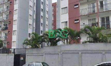 Apartamento com 2 dormitórios à venda, 47 m² por R$ 139.731,97 - Vila Carmosina - São Paulo/SP
