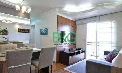 Apartamento com 3 dormitórios à venda, 60 m² por R$ 394.000 - Sacomã - São Paulo/SP