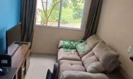 Apartamento com 2 dormitórios à venda, 49 m² por r$ 250.000,00 - fazenda aricanduva - são paulo/sp