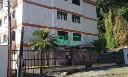 Apartamento com 1 dormitório à venda, 35 m² por r$ 180.000,00 - centro - mongaguá/sp