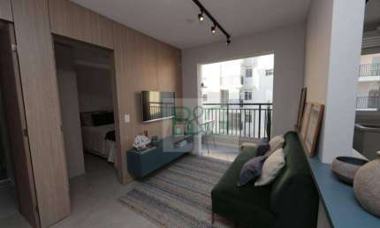 Apartamento com 1 dormitório à venda, 38 m² por R$ 470.000,00 - Brás - São Paulo/SP