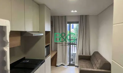 Apartamento com 1 dormitório para alugar, 30 m² por R$ 3.400/mês - Jardim Prudência - São Paulo/SP