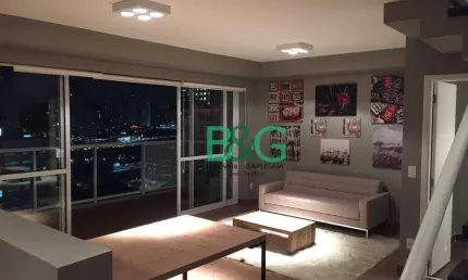 Apartamento duplex com 1 dormitório, 89 m² - venda por r$ 1.780.000,00 ou aluguel por r$ 8.600,00/mês - vila gertrudes - são paulo/sp