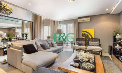 Apartamento com 2 dormitórios à venda, 163 m² por R$ 4.890.000,00 - Moema - São Paulo/SP