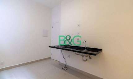 Studio com 1 dormitório para alugar, 31 m² por R$ 1.510,83/mês - Brás - São Paulo/SP