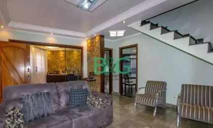 Sobrado com 3 dormitórios à venda, 190 m² por r$ 1.199.000 - vila oratório - são paulo/sp