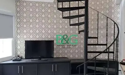 Apartamento Duplex com 1 dormitório à venda, 50 m² por R$ 580.000,00 - Vila Nova Conceição - São Paulo/SP