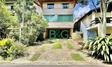 Casa com 4 dormitórios para alugar, 300 m² por R$ 9.257/mês - Jardim das Flores - Cotia/SP