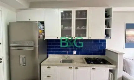 Apartamento com 1 dormitório à venda, 29 m² por r$ 285.000,00 - jardim prudência - são paulo/sp