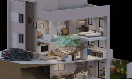 Casa com 3 dormitórios à venda, 124 m² por r$ 754.981,12 - vila natal - mogi das cruzes/sp