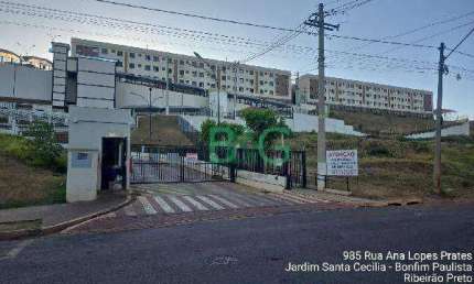 Apartamento com 2 dormitórios à venda, 42 m² por R$ 87.819,45 - Bonfim Paulista - Ribeirão Preto/SP