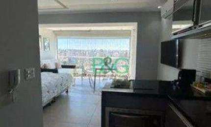 Apartamento com 1 dormitório à venda, 38 m² por R$ 649.000 - Brooklin - São Paulo/SP