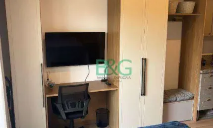 Studio com 1 dormitório para alugar, 24 m² por R$ 3.747/mês - Santo Amaro - São Paulo/SP