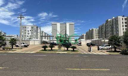 Apartamento com 1 dormitório à venda, 39 m² por R$ 106.667,03 - Rios di Itália - São José do Rio Preto/SP