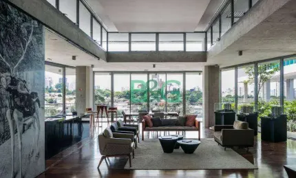 Apartamento com 1 dormitório para alugar, 132 m² por R$ 24.595/mês - Vila Madalena - São Paulo/SP