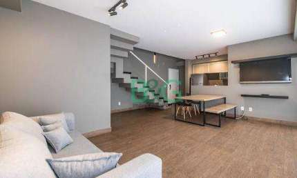 Apartamento Duplex com 1 dormitório, 89 m² - venda por R$ 1.780.000,00 ou aluguel por R$ 8.835,00/mês - Vila Gertrudes - São Paulo/SP