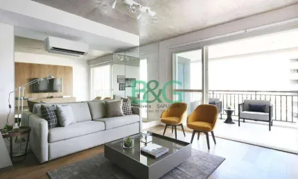 Apartamento com 1 dormitório à venda, 70 m² por R$ 1.100.000 - Berrini - São Paulo/SP