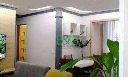 Apartamento com 3 dormitórios à venda, 66 m² por R$ 334.000,00 - Sacomã - São Paulo/SP