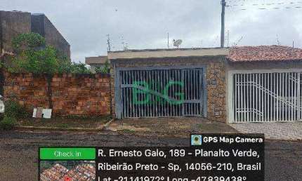 Casa com 2 dormitórios à venda, 106 m² por R$ 220.900 - Planalto Verde - Ribeirão Preto/SP