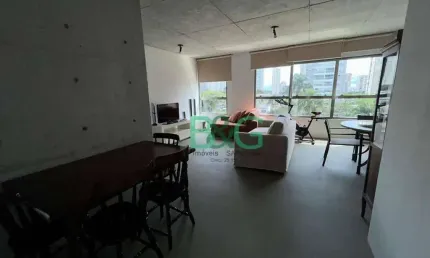 Apartamento com 1 dormitório, 75 m² - venda por r$ 1.500.000 ou aluguel por r$ 6.750/mês - campo belo - são paulo/sp