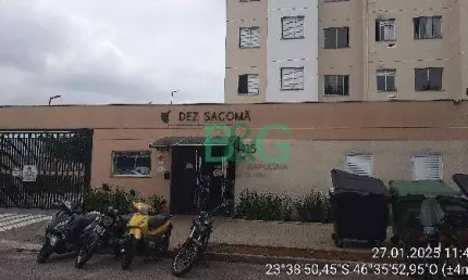 Apartamento com 2 dormitórios à venda, 40 m² por R$ 123.904,77 - Jardim Santa Emília - São Paulo/SP