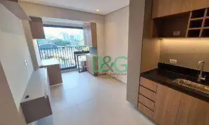 Studio para alugar, 29 m² por r$ 5.200,00/mês - moema - são paulo/sp