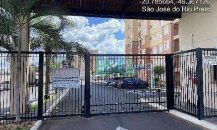 Apartamento com 2 dormitórios à venda, 47 m² por R$ 210.975 - Jardim Nazareth - São José do Rio Preto/SP