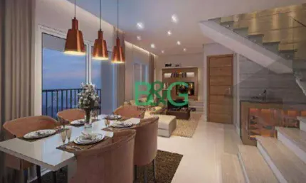Apartamento Duplex com 2 dormitórios à venda, 80 m² por R$ 1.155.224,19 - Melville Empresarial II - Barueri/SP