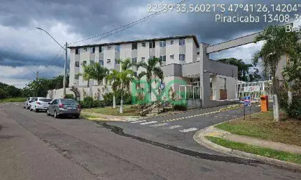 Apartamento com 2 dormitórios à venda, 43 m² por R$ 116.246 - Parque Orlanda I - Piracicaba/SP