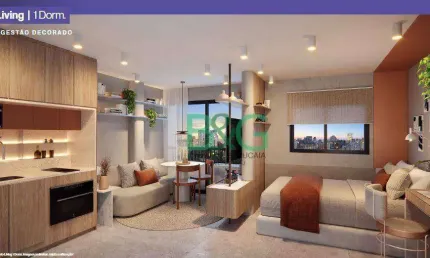 Studio com 1 dormitório à venda, 25 m² por r$ 430.000 - vila olímpia - são paulo/sp