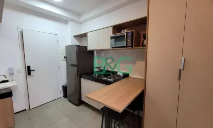 Apartamento com 1 dormitório à venda, 17 m² por r$ 415.000 - liberdade - são paulo/sp