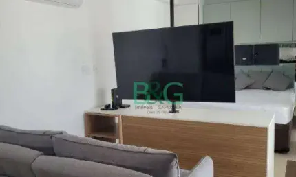 Studio com 1 dormitório para alugar, 37 m² por R$ 3.900,00/mês - Vila Azevedo - São Paulo/SP