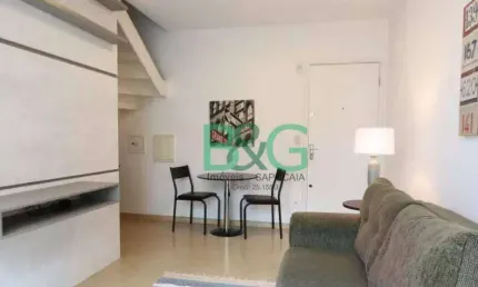 Apartamento com 1 dormitório à venda, 50 m² por r$ 389.000 - vila andrade - são paulo/sp