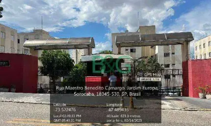 Apartamento à venda, 39 m² por R$ 151.668,11 - Jardim Guadalajara - Sorocaba/SP