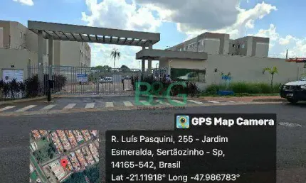 Apartamento com 2 dormitórios à venda, 43 m² por R$ 158.425 - Jardim Esmeralda - Sertãozinho/SP