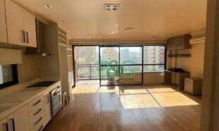 Apartamento com 1 dormitório para alugar, 68 m² por R$ 6.237/mês - Perdizes - São Paulo/SP