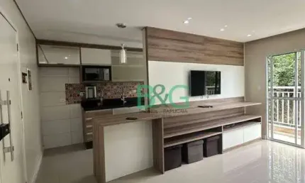 Apartamento com 2 dormitórios à venda, 55 m² por r$ 350.000 - jardim santa lucrécia - são paulo/sp