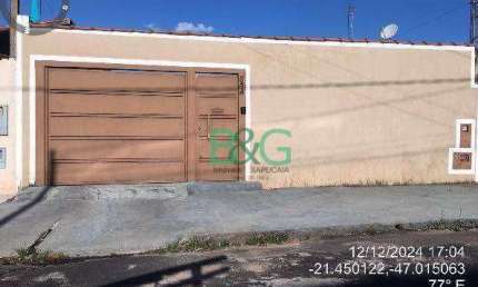 Casa com 3 dormitórios à venda, 82 m² por R$ 191.854,19 - Jardim São Domingos - Mococa/SP