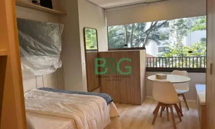 Studio com 1 dormitório, 25 m² - venda por R$ 600.000,00 ou aluguel por R$ 6.700,00/mês - Campo Belo - São Paulo/SP