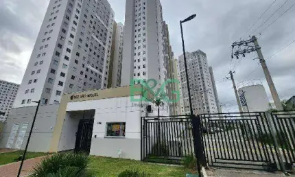 Apartamento com 2 dormitórios à venda, 37 m² por r$ 192.814 - cidade nova são miguel - são paulo/sp