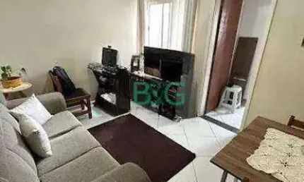 Apartamento com 2 dormitórios à venda, 47 m² por r$ 244.000 - vila galvão - guarulhos/sp
