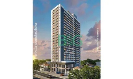 Apartamento com 2 dormitórios à venda, 39 m² por R$ 414.716,00 - Brás - São Paulo/SP