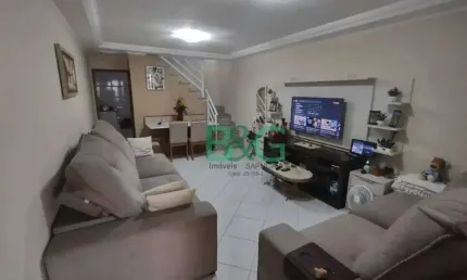 Sobrado com 3 dormitórios à venda, 150 m² por R$ 890.000,00 - Vila Camilópolis - Santo André/SP