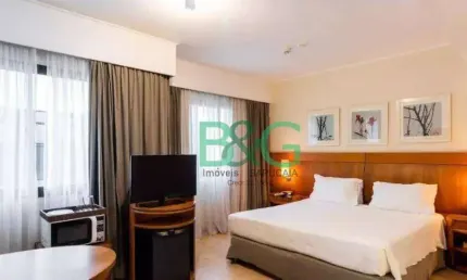 Studio com 1 dormitório à venda, 30 m² por r$ 419.000 - indianópolis - são paulo/sp