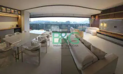 Apartamento com 3 dormitórios à venda, 186 m² por R$ 4.690.000 - Jardim Morumbi - São Paulo/SP