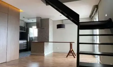 Apartamento duplex com 1 dormitório à venda, 102 m² por r$ 1.400.000,00 - vila madalena - são paulo/sp