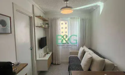 Apartamento com 2 dormitórios à venda, 35 m² por r$ 415.000 - várzea da barra funda - são paulo/sp